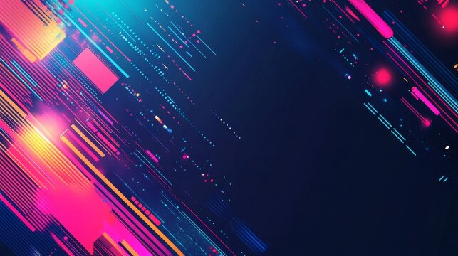 High-Tech Background for Cyber Monday Promotions