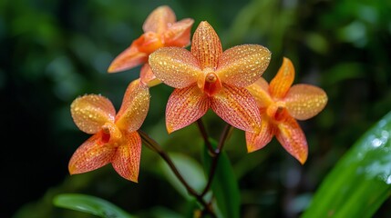 Rhyncholaelia Orchid in Venezuelan Tepui
