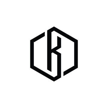 recommend clip art: Letter K logo icon line design template elements