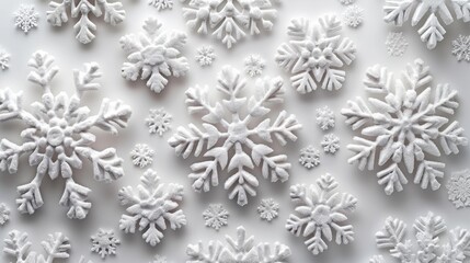 artificial snowflakes
