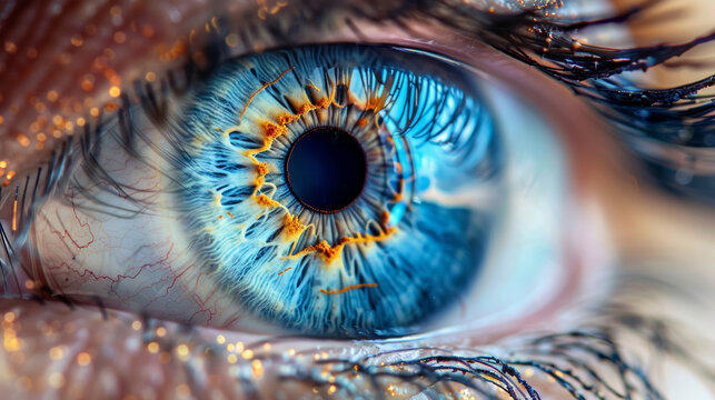 A captivating representation emphasizing the importance of eye care on World Sight Day