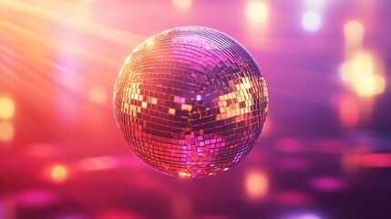 Obraz premium Shiny disco ball