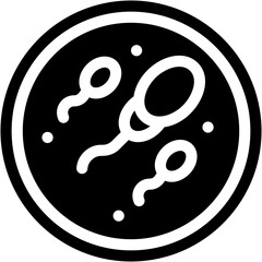 Sperm, Reproduction, Science, Healthcare and Medical, Biology Icon