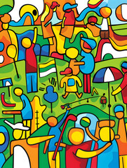 golf-themed graphic advertising backgrounds.