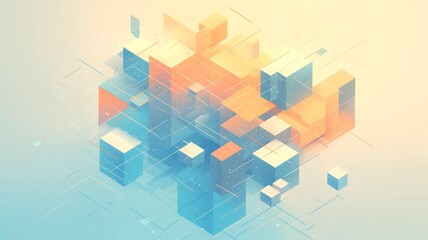 幾何学模様の背景画像