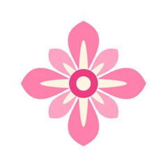 Abstract Flower Petals Illustration