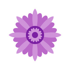 Fototapeta premium Abstract Flower Petals Illustration