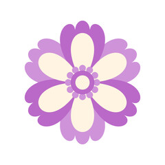 Abstract Flower Petals Illustration