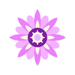 Abstract Flower Petals Illustration