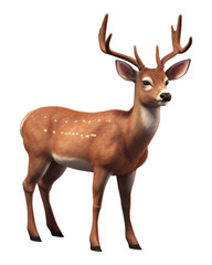 Fototapeta premium PNG Antler wildlife animal mammal.