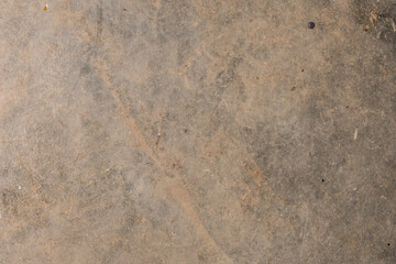 Heavily soiled glass surface. Dirt close-up