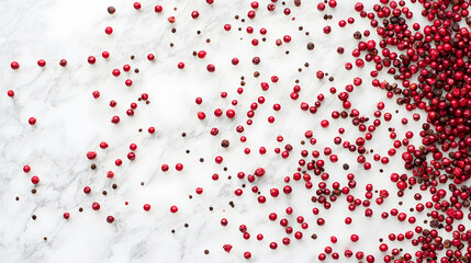 Pink Peppercorn and Marble