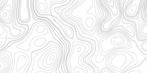 Topographic map lines background. Abstract vector illustration. The concept of a conditional geography scheme and the terrain path. Vector illustration.