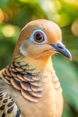 Fototapeta premium The photos are close to the eyes and faces of the animals, of a Dovekie