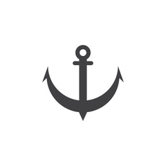 Anchor icon vector illustration template