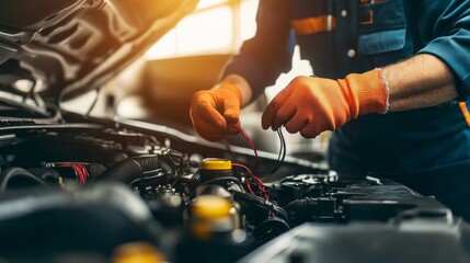 An electrician who is mechanical can check, repair, and upgrade wiring. Workshop for auto repair. routine preventive auto care.
