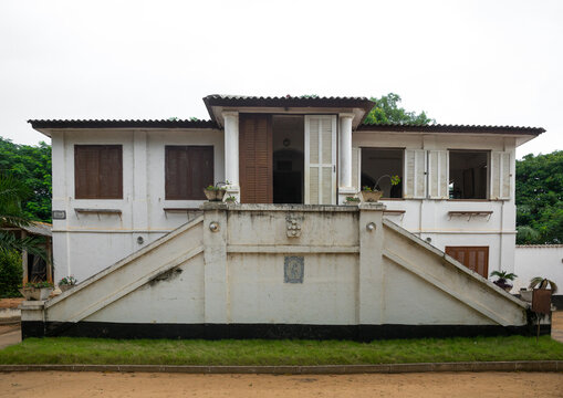 Benin, West Africa, Ouidah, historical museum housed in the old portuguese fort of st. john the baptist.