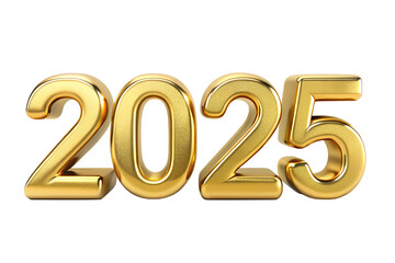 2025 Happy New Year celebration Vector Illustration (Editable)