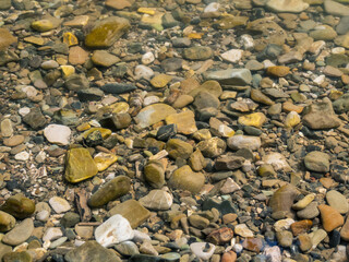 The river, with its rapid flow and majestic cliffs, creates a breathtaking landscape, reflecting the strength and beauty of the wild nature