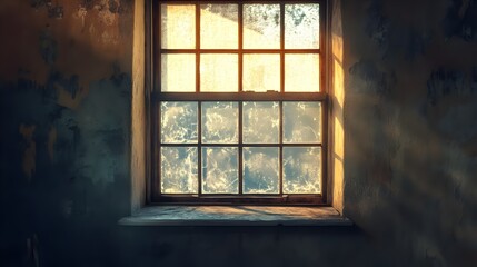 creative old home windows . wooden old house window