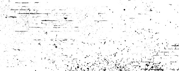 Black grainy texture isolated on white background. Distress overlay textured. Old worn overlay distressed background. Vintage scratched glitch effect for design.