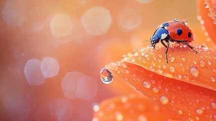 ladybug on a flower