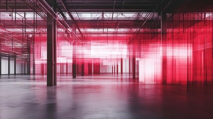 Fototapeta premium Industrial automation powered by sensors and advanced technology