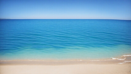 Fototapeta premium The Sound of the Sea: Boundless Blue