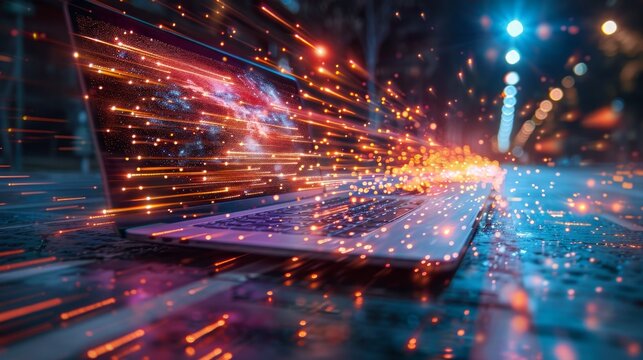 High Speed Internet with Fast Moving Data Info 