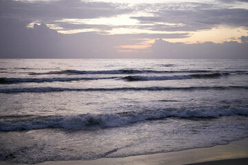 Obraz premium sunset over the sea