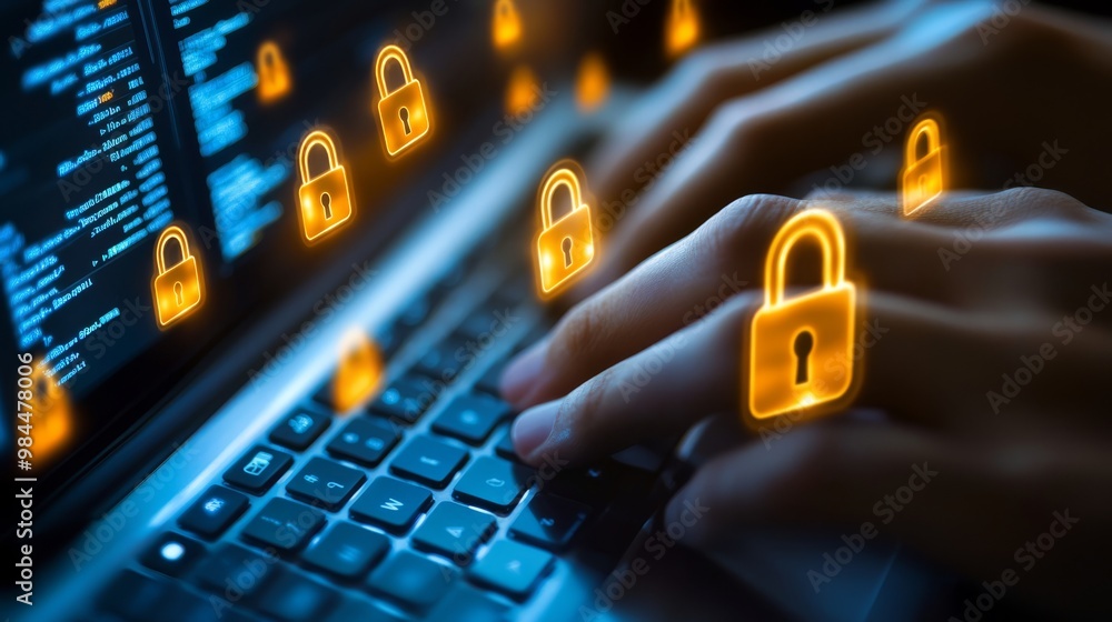 Poster a skilled cyber security expert safeguards sensitive data and cloud systems, ensuring network integr