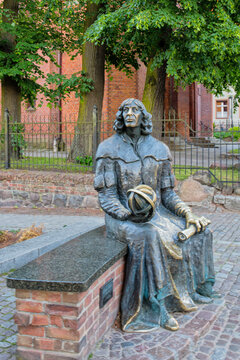 Denkmal f&uuml;r den Astronomen Nikolaus Kopernikus in Allenstein