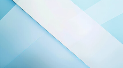 Obraz premium light blue and white background with diagonal layout