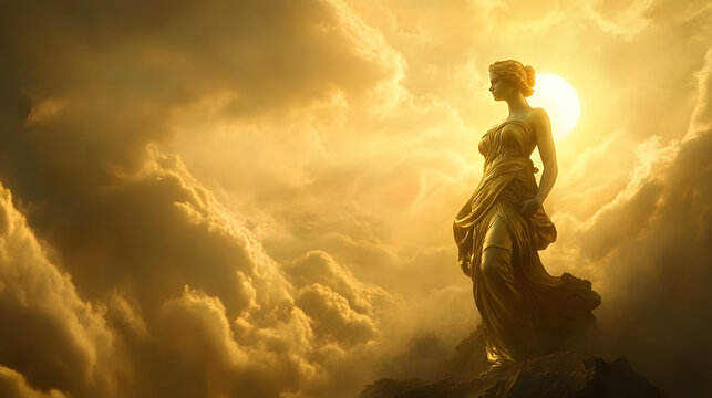 Aphrodite in Golden Light