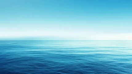 Obraz premium Tranquil Sea Horizon