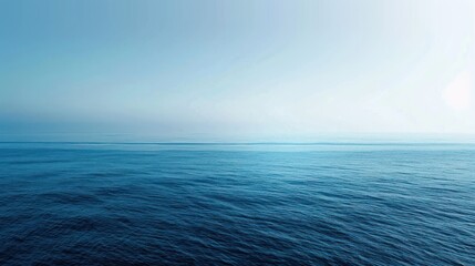 Obraz premium Tranquil Ocean Horizon