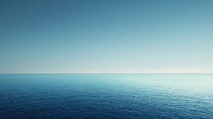 Obraz premium Tranquil Sea and Sky
