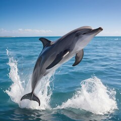 Fototapeta premium dolphin in the water 2