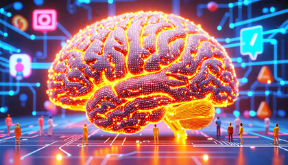 The Digital Brain: AI and Social Media's Impact on Human Cognition