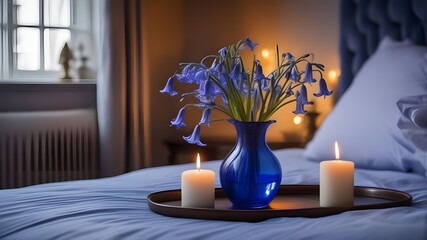 bluebell on the bed