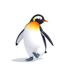 Fototapeta premium Penguin: Orange Markings
