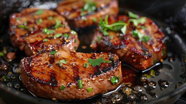 Different ways to marinate pork steaks and cooking techniques, along with sharing personal preferences and cooking tips.