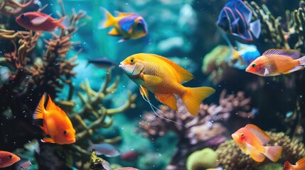 Beautiful aquariums, from selecting compatible fish species to creating a balanced ecosystem that mimics natural habitats.
