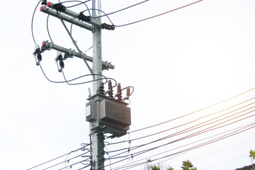 Electrical transformers, high voltage, large electrical transformers