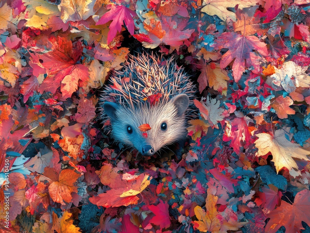 Canvas Prints hedgehog