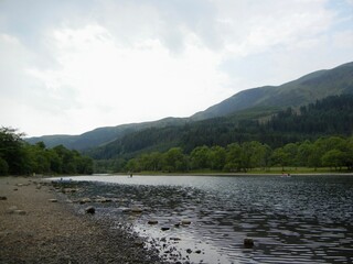 lake in the mountains