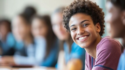 Students engaging in teamwork and leadership development during extracurricular activities, collaborating in student government and various clubs, fostering growth and community involvement