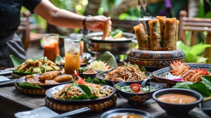Fototapeta premium Delicious Asian Cuisine