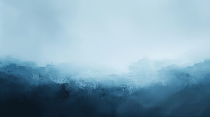 Obraz premium Abstract Foggy Landscape