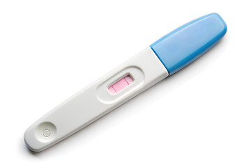 One Pregnancy test, On isolated white background